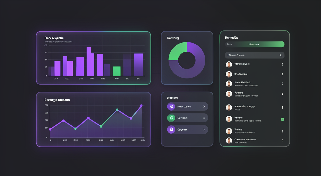 Elvix analytics dashboard
